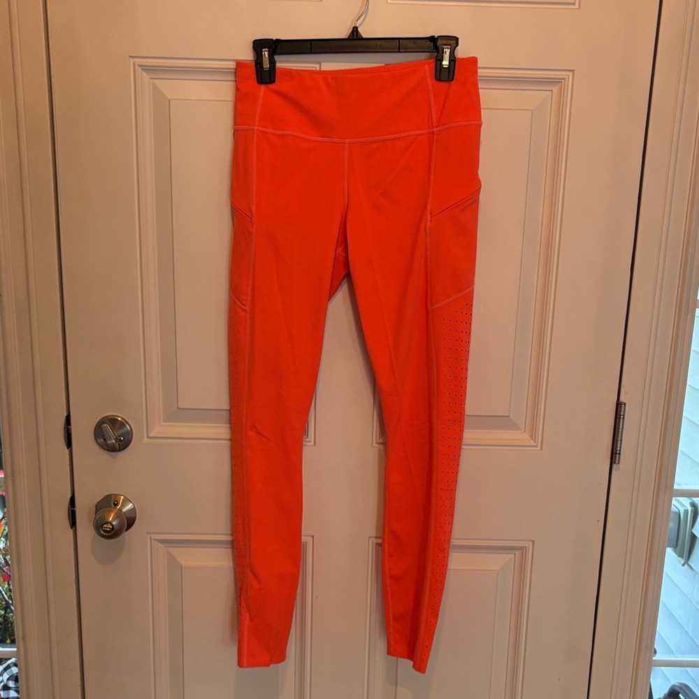 Athleta Orange Leggings